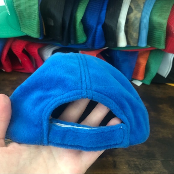 Five Ultimate frisbee plush fuzzy Snapback Hat - Picture 5 of 7